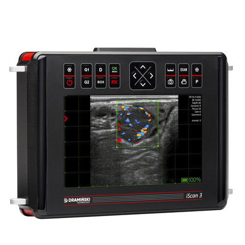 Ecógrafo veterinario portátil - iScan 3 - Dramiński - multifuncional / para porcinos / para bovinos