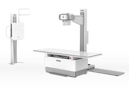 Sistema de radiografía digital - GXR-S - DRGEM  - analógico / para radiografía polivalente / con Bucky en el suelo