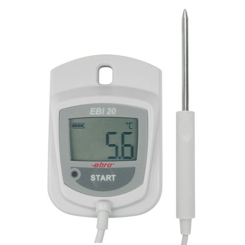 Registrador de datos de temperatura - EBI 20-TE1 - ebro Electronic - con sonda