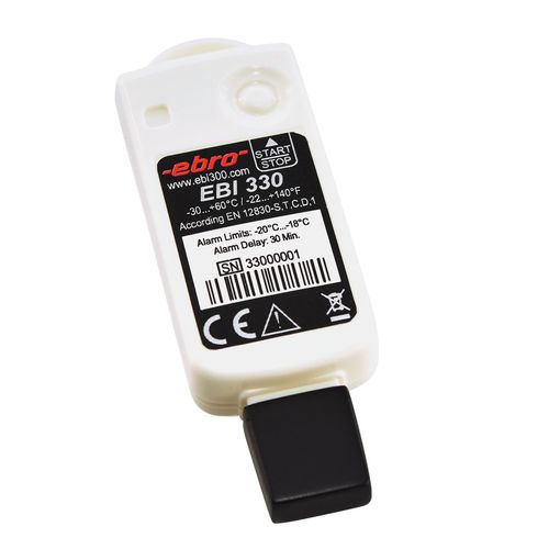 Registrador de datos de temperatura - EBI 330-T30 - ebro Electronic - de laboratorio / para productos farmacéuticos / desechable