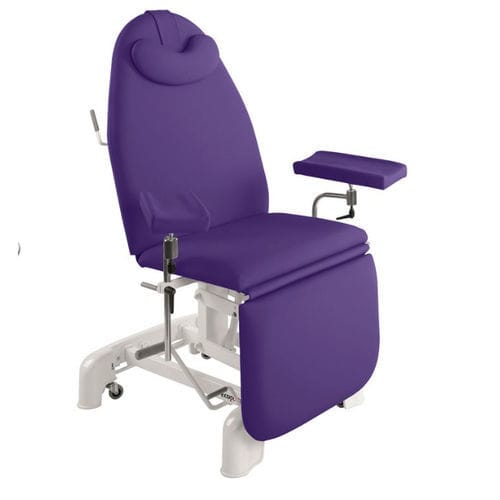 Sillón para tratamiento hidráulico - C3769 series - Ecopostural - de 3 secciones / con reposabrazos