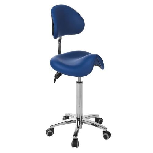 Taburete para centro sanitario - S4671 series - Ecopostural - de altura variable / basculante / con respaldo