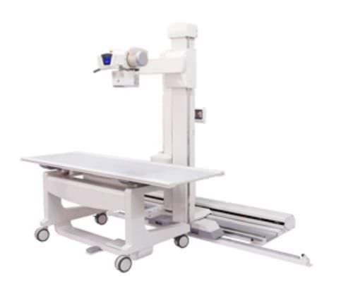Sistema de radiografía digital - ECOVIEW-9 SINGLE DETECTOR - EcoRay - para radiografía polivalente / con mesa móvil / con brazo portatubos telescópico de techo
