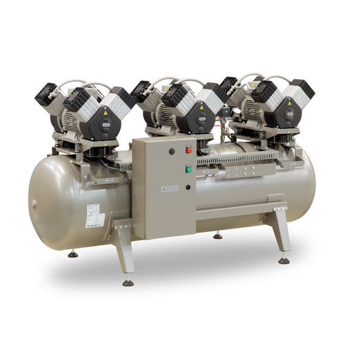 Compresor de aire para odontología - DK50 3X4VR/M - EKOM spol - modular / multipuesto / con secadores de aire