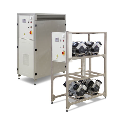 Compresor para odontología - DK50 4X4VRT/M - EKOM spol - modular / con secadores de aire