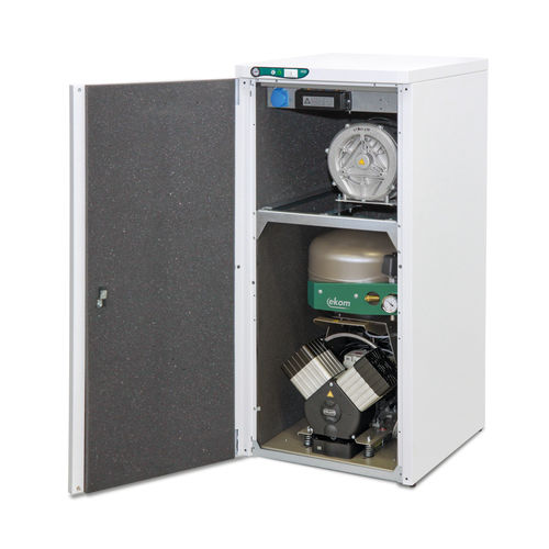 Compresor para odontología - DUO 2V - EKOM spol - de membrana / sin aceite / con secadores de aire