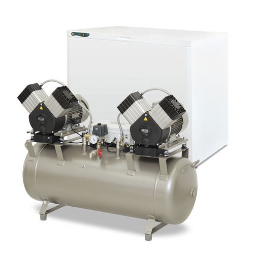 Compresor de aire de laboratorio - DK50 2X2V/110 - EKOM spol - de pistón / con secadores de aire