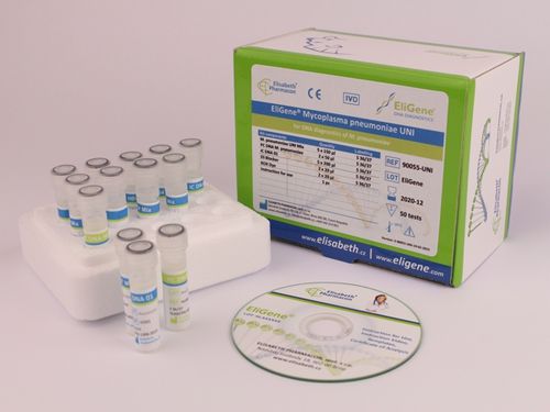 Kit de prueba de enfermedades respiratorias - 90055-UNI - Elisabeth Pharmacon spol  - Mycoplasma / de expectoración / de garganta