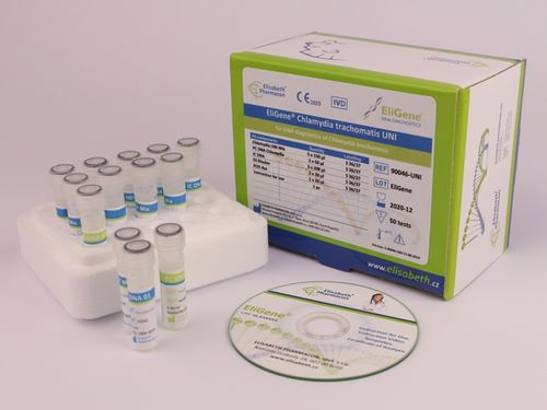 Kit de prueba de enfermedades de transmisión sexual - EG-90046-UNI	 - Elisabeth Pharmacon spol  - de ADN genómico / de Chlamydia trachomatis / para bacterias