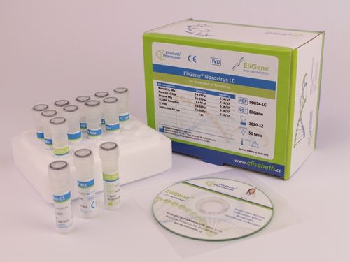 Kit de prueba para enfermermedades infecciosas - EG-90054-LC	 - Elisabeth Pharmacon spol  - de virus Norwalk / de heces / para RT-PCR