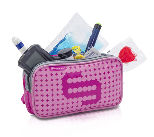 Bolsa para kit de diabetes - EB14.008 DIA'S DOTS - ELITE BAGS - de mano / isotérmica