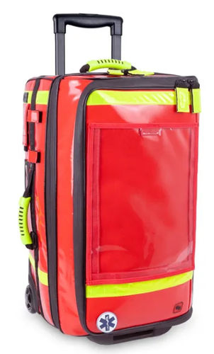Mochila de emergencia - EB02.076 EMERAIR TROLLEY TARPAULIN - ELITE BAGS - de médico / para dispositivos médicos / con asa