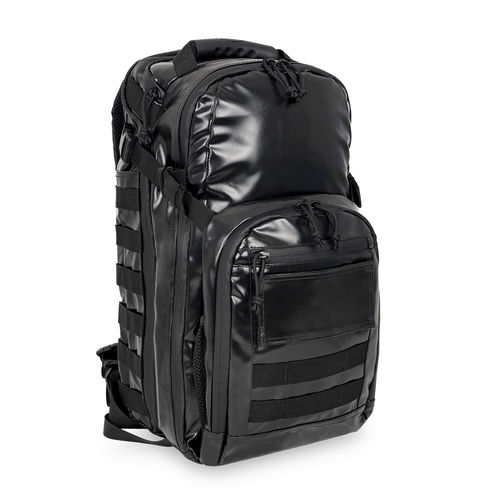 Mochila de emergencia - MB11.026 HELMBAG BLACK - ELITE BAGS - para bombero / de salvamento / con asa