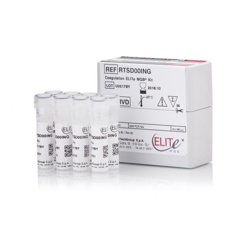 Kit de prueba de enfermedades genéticas - ELITe MGB® - ELITech Group  - de coagulación / de genes / de sangre total