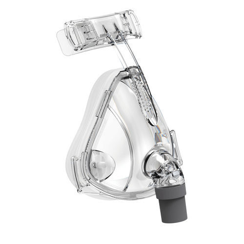 Máscara de ventilación no invasiva - F2  - Elmaslar - para terapia CPAP / para ventilación no invasiva / transparente
