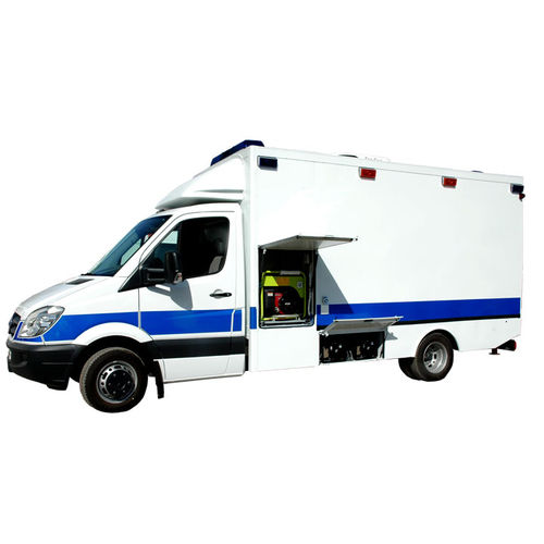 Unidad móvil hospitalaria de urgencias quirúrgicas - EMS Mobil Sistemler - para cuidados intensivos / camión / tipo C