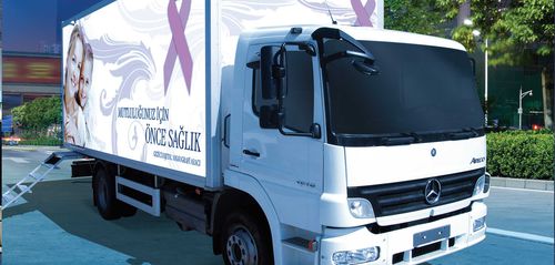 Sala móvil de radiología para mamografía - EMS Mobil Sistemler