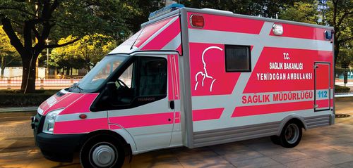 Ambulancia para cuidados intensivos - EMS Mobil Sistemler - con cuerpo modular independiente