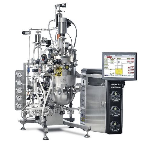 Biorreactor batch - Brunswick™ CelliGen® 510 - Eppendorf SE - continuo / fermentador alimentado discontinuo (Fed-batch) / de laboratorio