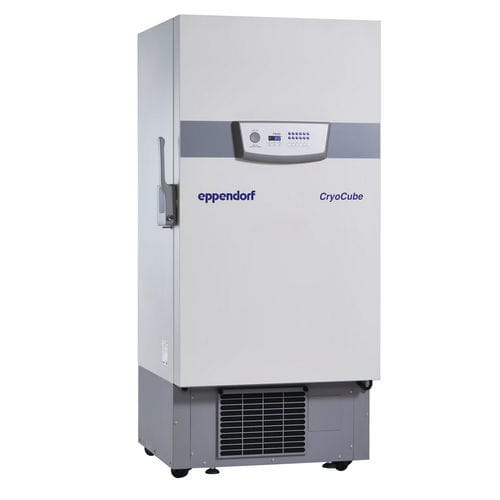 Congelador de laboratorio - CryoCube® F440 series  - Eppendorf SE - de tipo armario / con 1 puerta / enfriado por aire