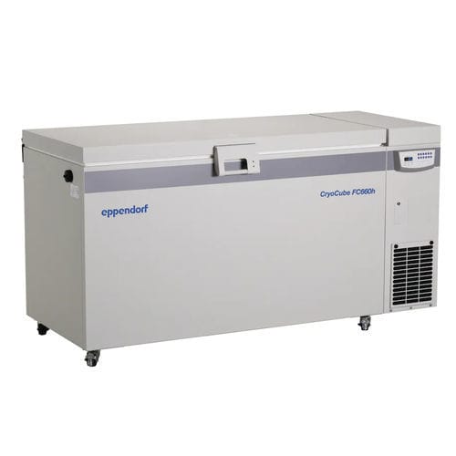 Congelador de laboratorio - CryoCube® FC660h - Eppendorf SE - de tipo arcón / con 1 puerta / enfriado por aire