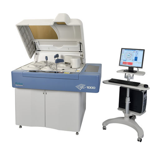 Analizador de quimica clinica automático - XL 1000 - ERBA Diagnostics Mannheim - de mesa / aleatorio / con ESI