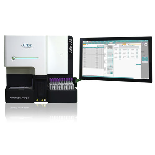 Analizador de hematología automático - ELite 580 - ERBA Diagnostics Mannheim - compacto / 29 parámetros / con diferenciación de 5 partes