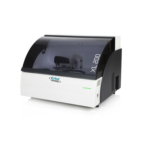 Analizador de quimica clinica automático - XL 200 - ERBA Diagnostics Mannheim - de mesa / compacto / aleatorio