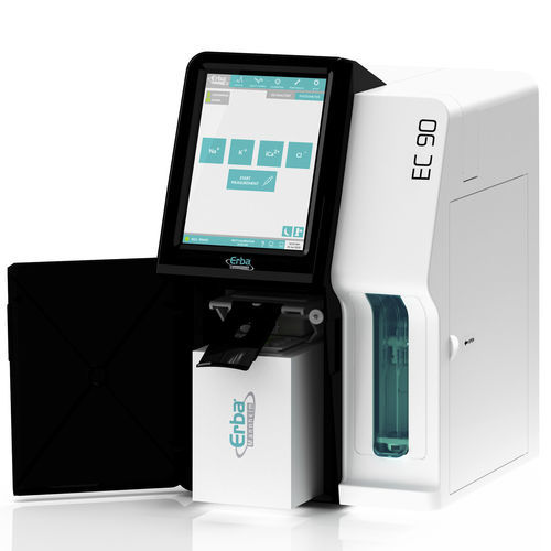Analizador de electrolitos automático - EC 90  - ERBA Diagnostics Mannheim - K+ / Na+ / Cl-