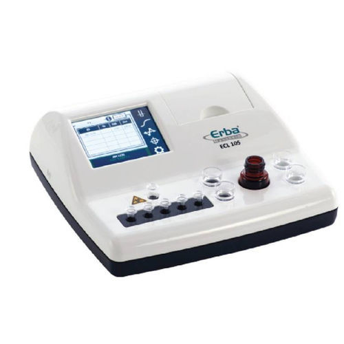 Analizador de coagulación automático - ECL 105 - ERBA Diagnostics Mannheim - 1 canal / de mesa / con pantalla táctil