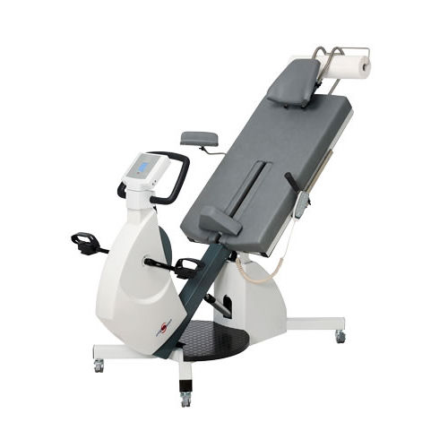 Camilla de exploración de cardiología - SANA COUCH 1000 - Ergosana - eléctrica / de altura variable / con pedaleador de ejercicio ergométrico