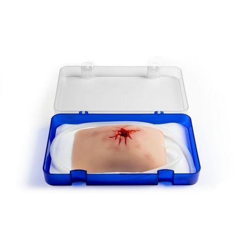 Simulador de gestión de heridas - NW160 - Erler-Zimmer - para cuidados de urgencias / de plástico / de silicona