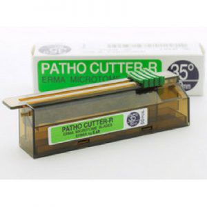 Hoja para microtomo de un solo uso - PATHOCUTTER - ERMA 