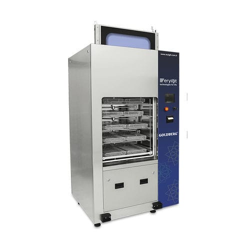 Lavadora desinfectadora de pie - TEKSTERIL  - ERYIGIT Medical Devices  - con secador de aire caliente / de carga frontal