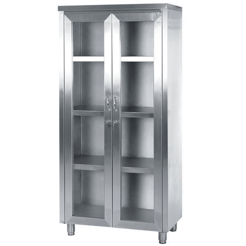 Armario para sala de operaciones - ER-1025 - ERYIGIT Medical Devices  - con estante / con puerta / de acero inoxidable