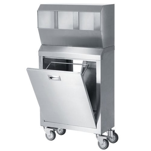 Armario para cubrezapatos - ER-125 series - ERYIGIT Medical Devices  - de hospital / con estante / con ruedas