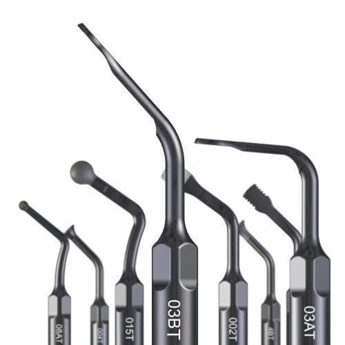 Punta ultrasónica piezoeléctrica - ES0 series - ESACROM   - para cirugía dental / de implantología / adiamantada