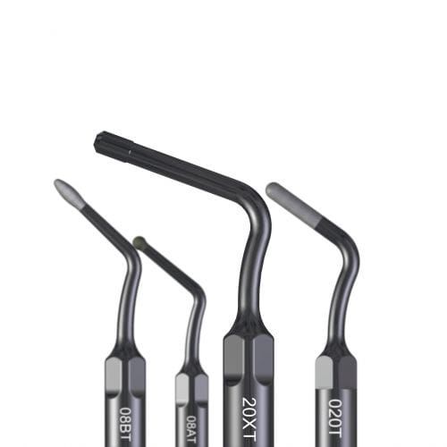Punta ultrasónica piezoeléctrica - ES020T - ESACROM   - de implantología / adiamantada / kit de puntas