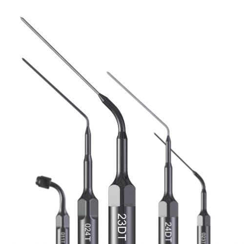 Punta ultrasónica piezoeléctrica - ES023T - ESACROM   - para endodoncia / kit de puntas