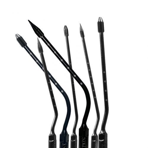 Punta ultrasónica piezoeléctrica - ES series - ESACROM   - para cirugía dental / kit de puntas