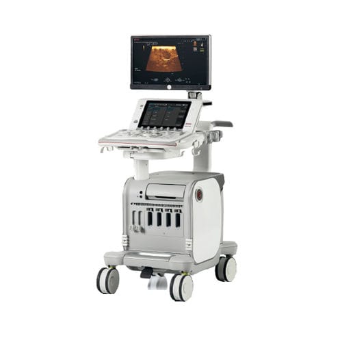 Ecógrafo veterinario con soporte - MYLAB™9VET - Esaote - multifuncional / para animales pequeños / para animales grandes