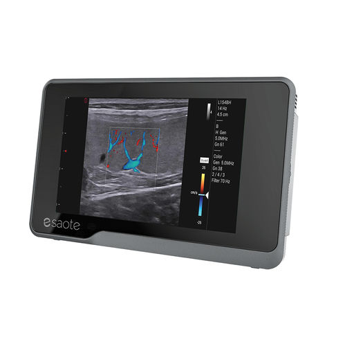 Ecógrafo veterinario de mano - MyLab™X1 Go VET - Esaote - multifuncional / pantalla táctil