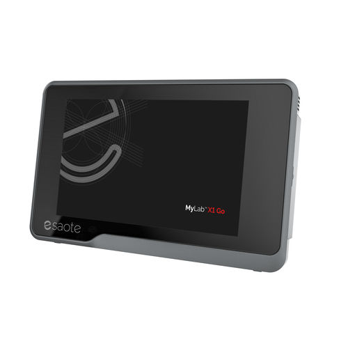 Ecógrafo de mano - MyLab™X1 Go  - Esaote - para ecografía polivalente / blanco y negro / pantalla táctil
