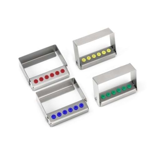 Soporte para fresa dental - 8720212 - Eschmann - compacto / de acero inoxidable / con tapa