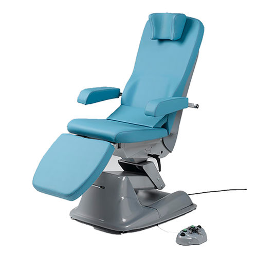 Sillón de reconocimiento general - Mediconcept - Euroclinic MediCare Solutions - eléctrico / de altura variable / con reposapiernas