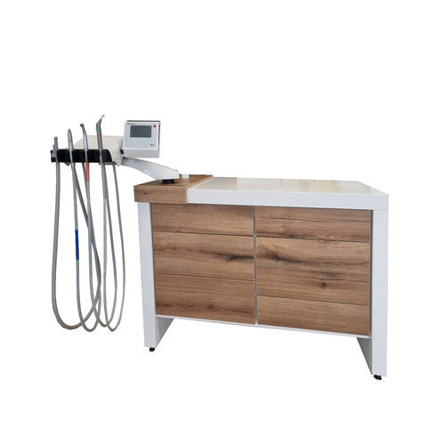 Estación de trabajo podológica - WOOD - Euroclinic MediCare Solutions - con estantes / compacta