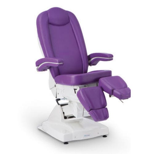 Sillón de reconocimiento podológico - Mya - Euroclinic MediCare Solutions - eléctrico / de altura variable / con reposapiernas