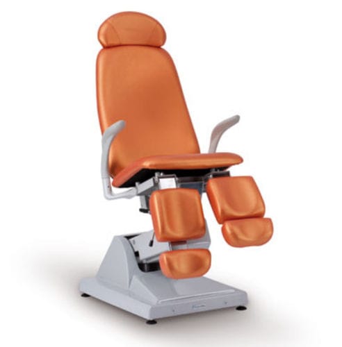 Sillón de reconocimiento podológico - Podopeg/E  - Euroclinic MediCare Solutions - mecánico / electroneumático / con reposapiernas