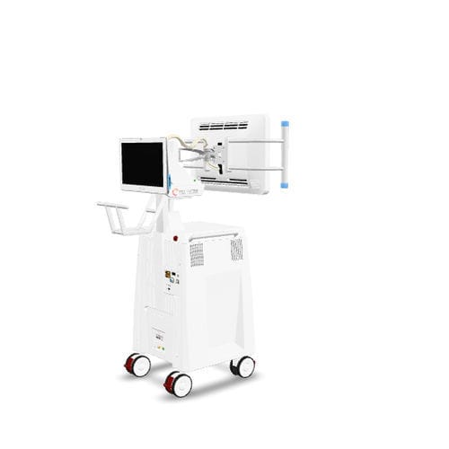 Carro médico - Eurocolumbus - para monitor / para transporte / con soporte para monitor