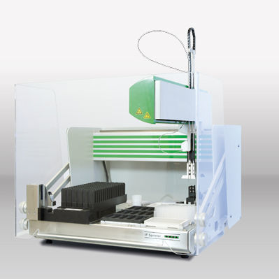 Sistema de automatización de laboratorio por pipeteo - IIFT  - EUROIMMUN Medizinische Labordiagnostika AG - de mesa